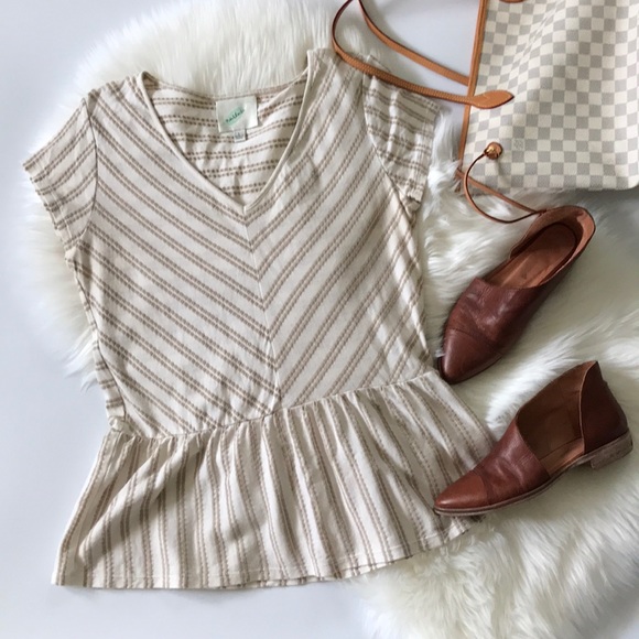 Nurture Tops - Nurture peplum top